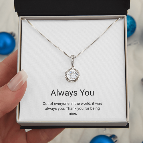 Eternal Hope Halo Necklace — Always You