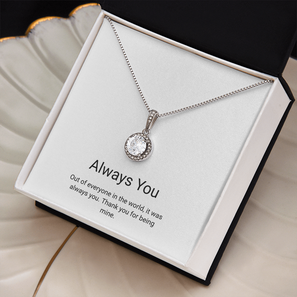 Eternal Hope Halo Necklace — Always You