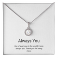 Eternal Hope Halo Necklace — Always You