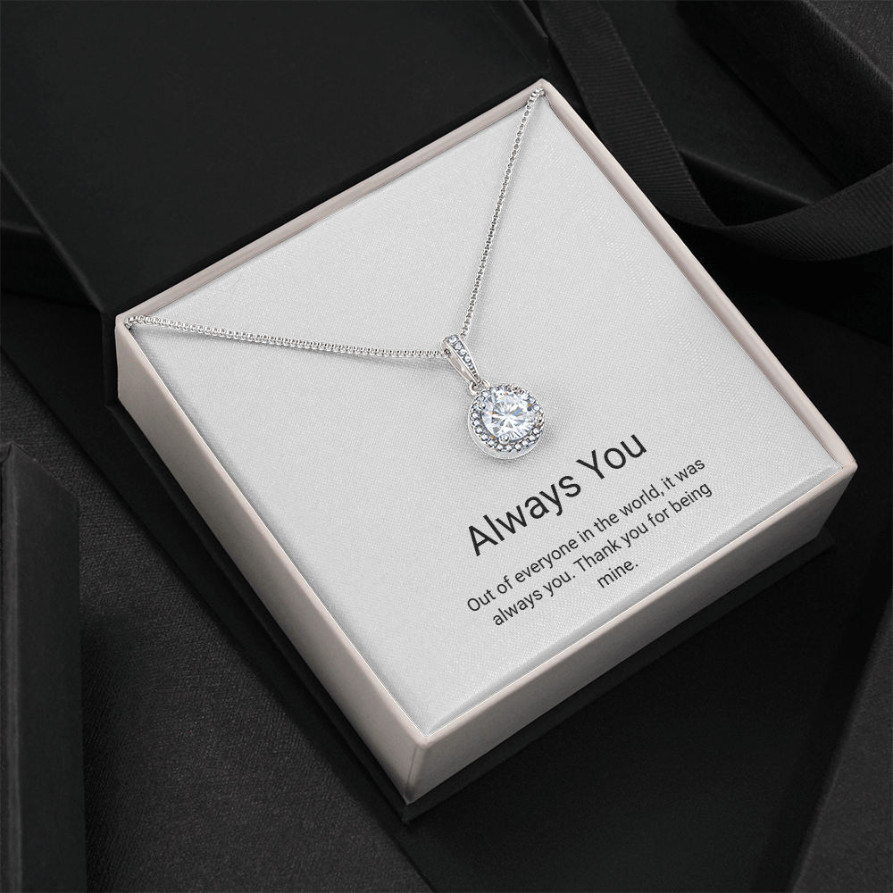 Eternal Hope Halo Necklace — Always You