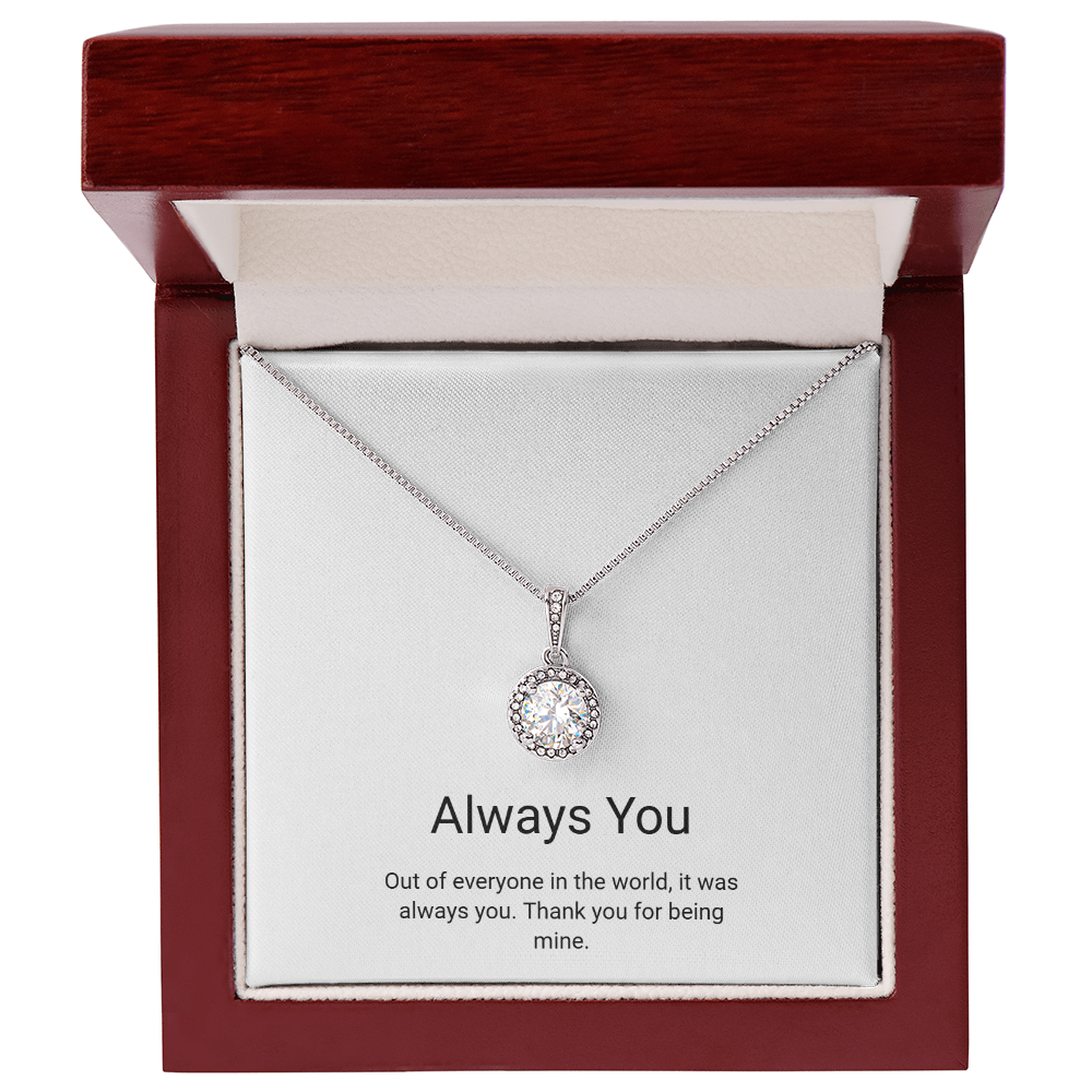 Eternal Hope Halo Necklace — Always You