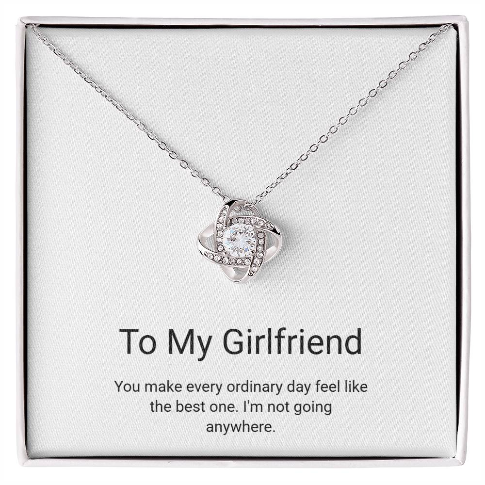 Love Knot Necklace — To My Girlfriend
