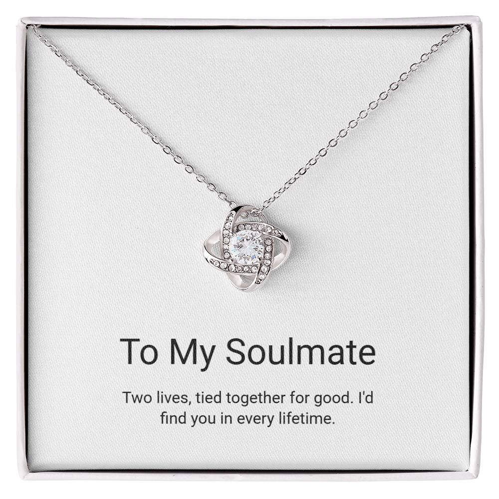 Love Knot Necklace — To My Soulmate