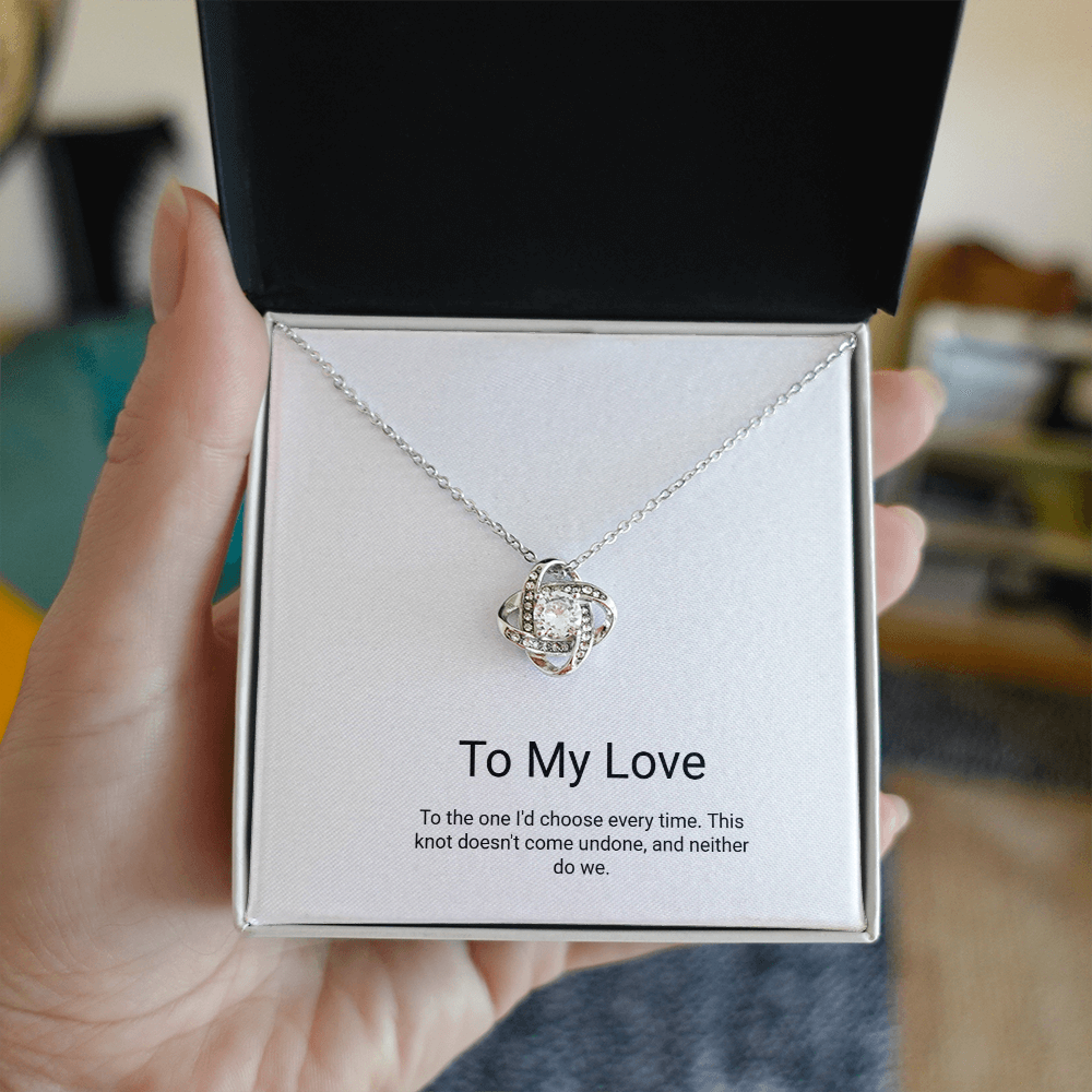 Love Knot Necklace — To My Love