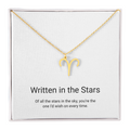 Zodiac Sign Necklace — Written in the Stars