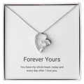 Forever Love Heart Necklace — Forever Yours