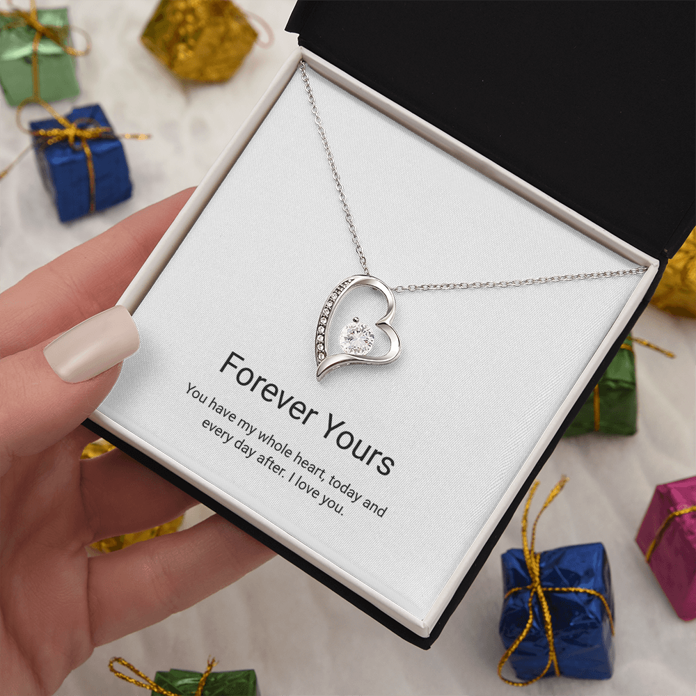 Forever Love Heart Necklace — Forever Yours