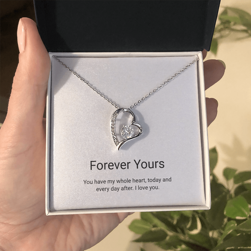 Forever Love Heart Necklace — Forever Yours